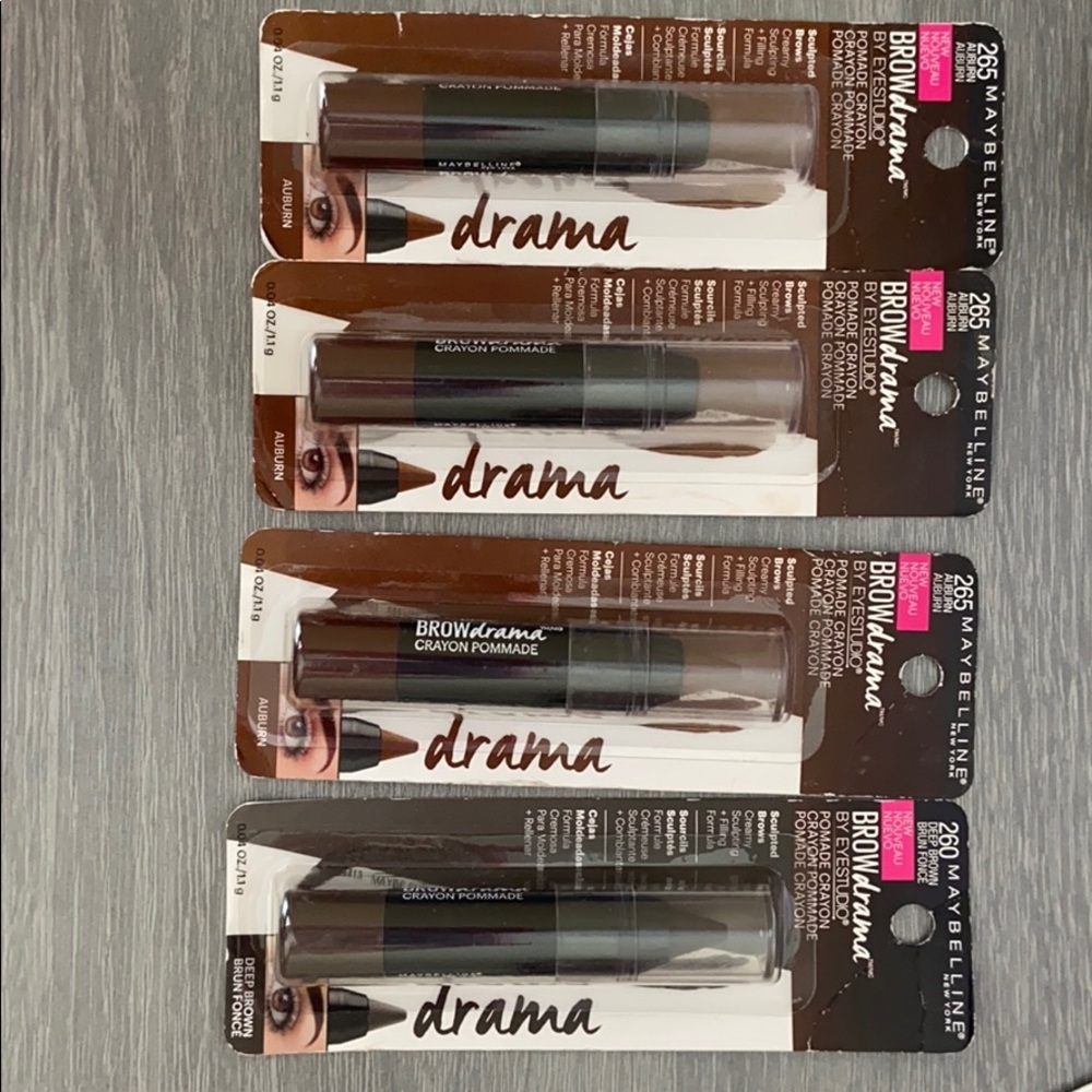 Maybelline BrowDrama Crayons